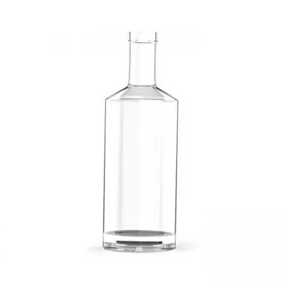 High Quality 375ml Rum Brandy Gin Whisky Tequila Liquor Glass Bottles