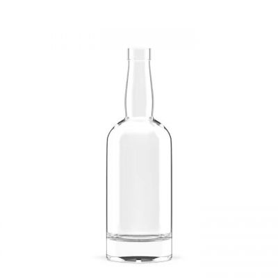 700ml Clear Vodka Liquor Gin Rum Tequila Whisky Brandy Spirit Glass Bottle With Cork