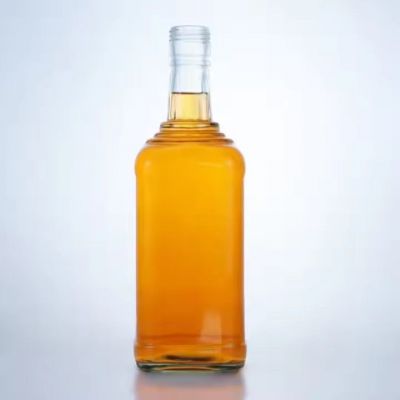 750ml Custom Glass Bottle With Screw Cap For Gin Vodka Whisky Tequila Liquor Alcohol Spirits