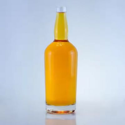 Unique Design Round 500ml 700ml 750ml Custom Tequila Glass Bottle For Sale