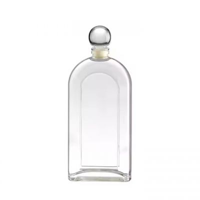 New Custom made super flint glass bottles XO\/brandy\/whiskey\/vodka glass bottle manufacture wholesale