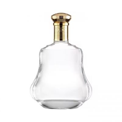 Wholesale750ml XO Brandy Vodeka Wine Guitar Shaped Glass Bottles Empty super flint 750ml empty liquor bottles sale