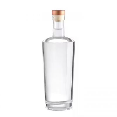 custom design empty liquor wine glass bottles glass liquor bottle 600ml