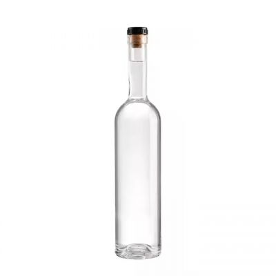 Wholesale Empty Similar Model 700ml Vodka Glass Bottle with Aluminum Screw Cover Lid Caps
