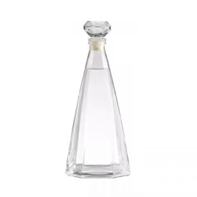 factory custom logo empty liquor brandy whisky alcohol bottle for sale