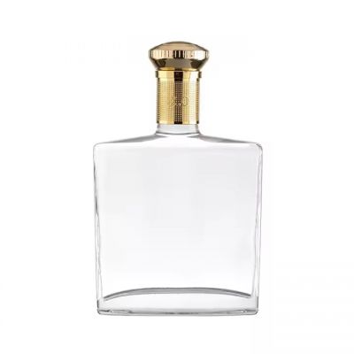 best price empty glass bottle 750m clear vodka glass wine bottle