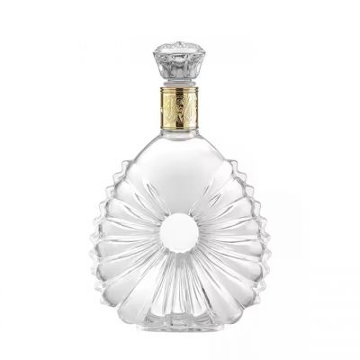 best price classic design super flint glass liquor bottle for xo brandy