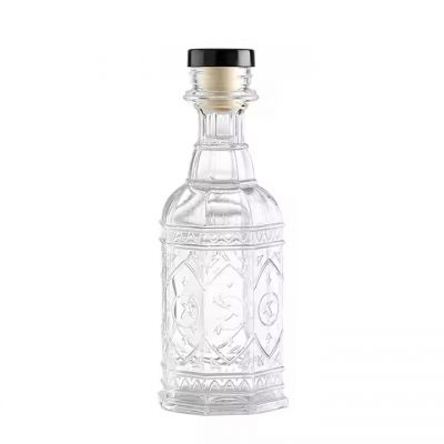 new design elegant 500ml tequila glass bottle