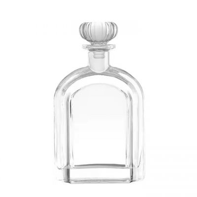 Factory Wholesale New Design 750ml liquor spirit glass bottle for vodka gin whiskey tequila