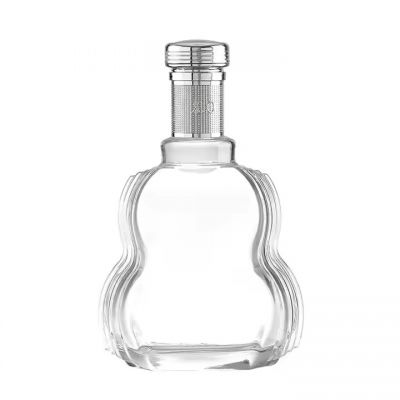 wholesale empty bottle 500ml 700ml 1000ml vodka gin liquor glass bottle 750ml glass bottle with black color spray