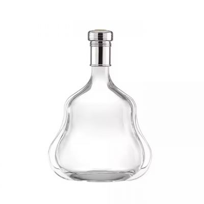 Best Selling clear glass whisky bottle with cap