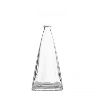 Best Quality 500ml 700ml 1000ml Empty Clear glass bottle for liquor cagnac brandy bottle