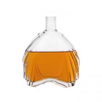 extra white flit unique champagne empty whisky sprits 750ml wholesale glass liquor bottles