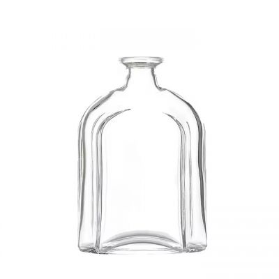 Unique Liquor Glass Bottle Clear Dragon Bull Horse Shape Glass Bottle 750ml