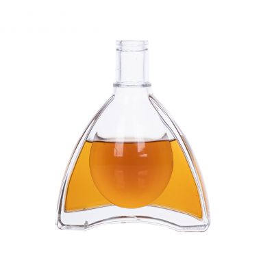 Wholesale heavy base nordic wine beverages drinks spirit gin rum 500ml clear glass whiskey bottles