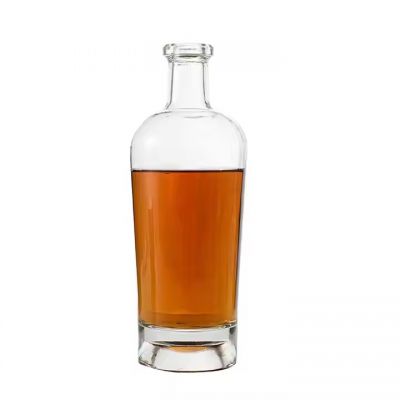 Premium Bespoke 750 ml 750ml Pewter Metal Vodka Gin Spirits Glass Bottle With Cork Stopper