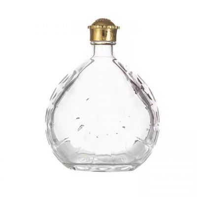 High Quality Clear Glass Bottle For Liquor Packing Spirit Wine Vodka Whisky Bottle for liquor vodka bottle 750 ml