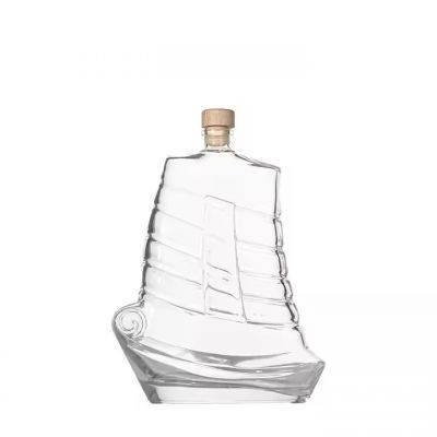 Best Price Extra Flint Luxury Crystal 500ml glass bottle for vodka brandy whiskey
