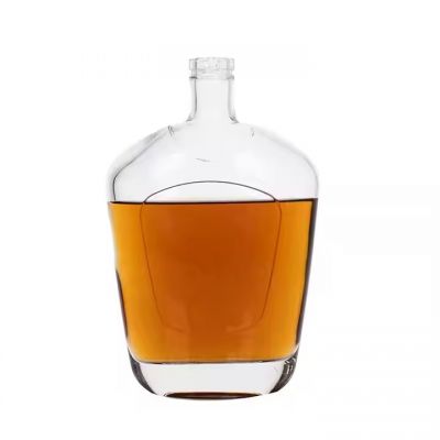 Wholesale 50ml Mini Square Liquor Bottles Empty Whisky Wine Glass Bottle with Screw Cap