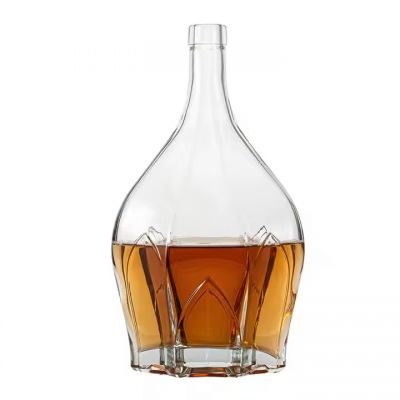 Liquor Flint Vodka Glass Bottles For Sale Glass Whiskey Bottles With Lid Vodka Glass Bottle