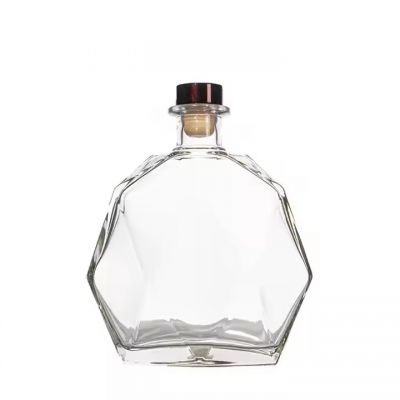 Most Popular 500ml 700ml 1000ml Skull Shape Luxury wine glass bottles wholesale