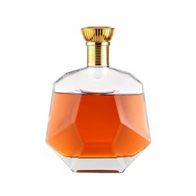 Custom Liquor Bottles 700ml Wide Shoulder Tequila Vodka Glass Bottle Factory Oem Glass Bottle