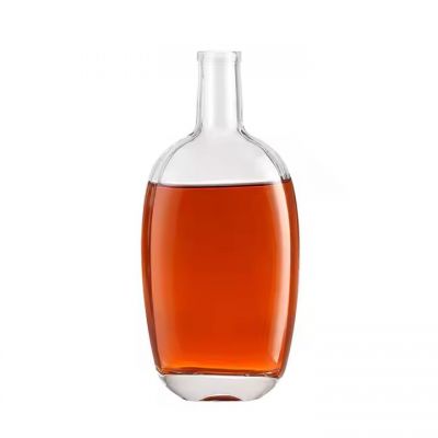 Custom Shape Empty Spirit 375ml 500ml Gin Glass Bottle whisky wine glass bottle