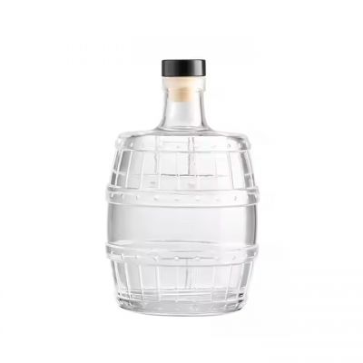 Hot Sale Wine Whiskey Bottle Tequila Liquor Brandy Glass Bottles For Vodka Rum Gin Spirits Beverage