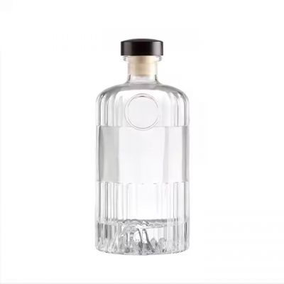Wholesale Creative 375ml 500ml 750ml Empty Glass Liquor Wine Whisky Vodka Tequila Bottle