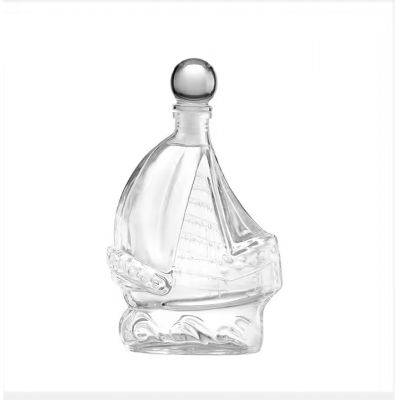 Custom 300ml 500ml Glass Bottles Vodka Spirits Liquor Whisky Wine Glass Bottle With Corked