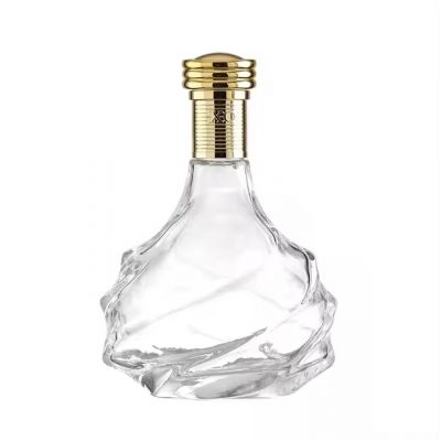 Custom Luxury Wine Whisky Vodka Tequila Bottle 250ml 500ml 700ml 1000ml Glass Liquor Bottle
