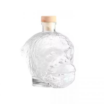700ml 750ml 1000ml Glass Bottle Extra Flint Gin Tequila Whisky Brandy Glass Alcohol Bottle