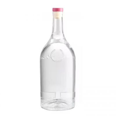 Sale Premium Whiskey Glass Bottles 500ml 700ml 750ml Xo Glass Spirit Brandy Bottles