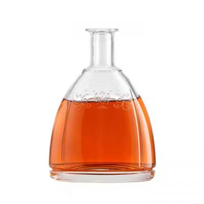 700ml 750ml Luxury Flint Liquor Bottle Brandy Bottle Tequila XO glass Bottles
