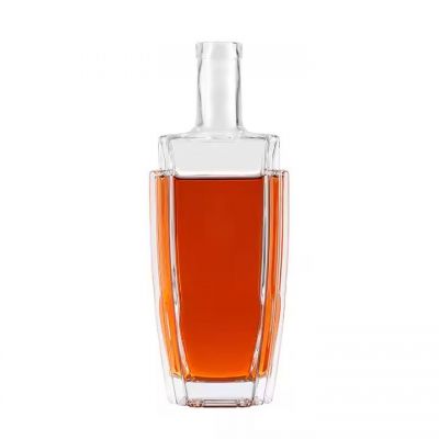 Fancy Personalized Liquor Whisky Rum Gin 500ml 700ml Vodka Alcohol Glass Xo Brandy Bottle