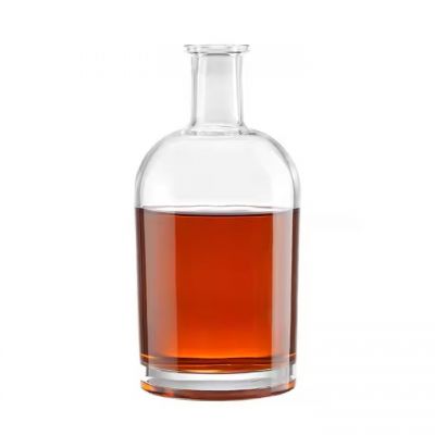 High grade empty glass wine bottles 500ml 700ml whiskey vodka wine bottles wholesale with cork