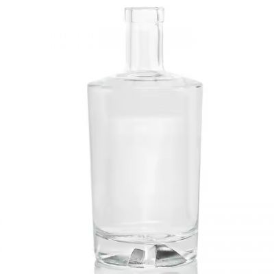 Super flint spirit glass bottle 500ml tequila bottle clear bottle