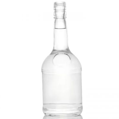 Top quality cylindrical shape spirit glass bottle gin bottle 700ml
