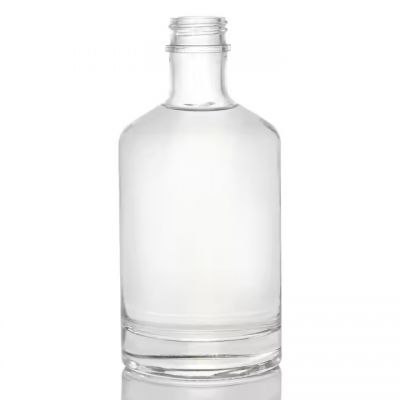 Super flint fancy Spirit Liquor Brandy Rum Bottle 500ml 700ml Gin Whiskey Wine Vodka Glass Bottle with corks
