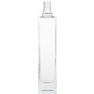 Customized fancy Spirit Liquor Brandy Rum Bottle 500ml 700ml Gin Whiskey Wine Vodka Glass Bottle with corks