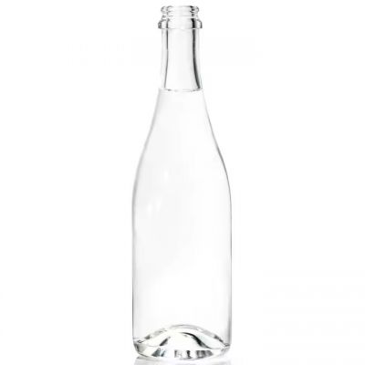 Hot selling Exquisite 500ml 750ml Spirit Liquor Bottle 500ml Champagne Wine Vodka Glass Bottle with corks