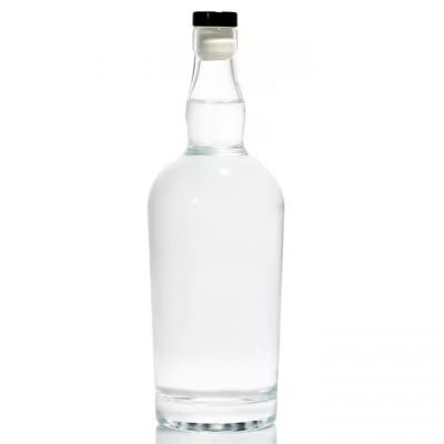 Exquisite 750 ml Unique Design Spirit Liquor Bottle 700ml Gin Whiskey Wine Vodka Glass Bottle for Brandy Rum