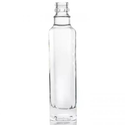 China best selling botella redonda cristal use guala cap glass tequila bottles black vodka bottles wholesale