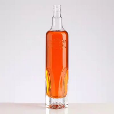 750ml New Fancy Well Sealed Glass Spirit Bottles For Cork Stoppers