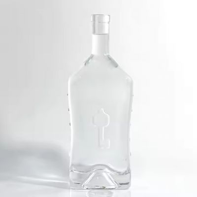 customized 750ml tequila gin whisky botella de vidrio empty vodka glass liquor spirits bottle