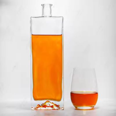 vodka bottle 750ml, gold bottle vodka, glass square vodka bottle