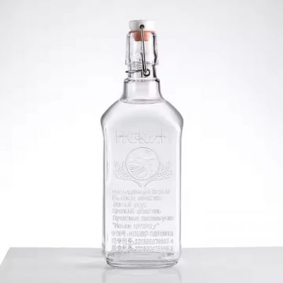 hot selling liquor whisky embossed glass bottles 1500ml