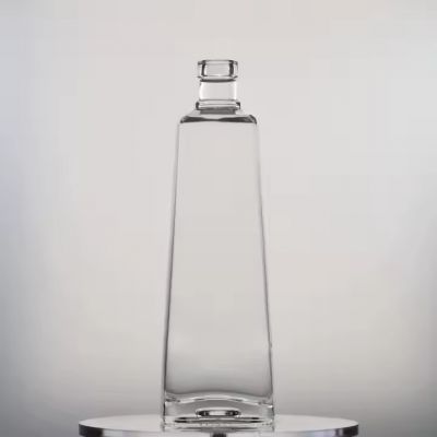 OEM/ODM personalized high-end 700ml 750ml 1000ml alcohol spirits glass bottles for gin rum