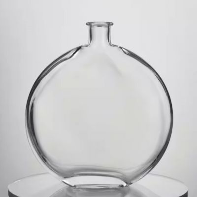 Exquisite classic in stock 500ml 700ml 750ml tequila glass bottles with polymer stopper