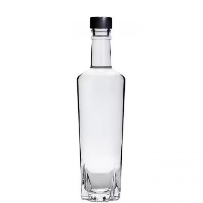 400ml Crystal Premium Spirit Bottle Fashionable Whisky Bottle Vodka Bottle with Screw Cap